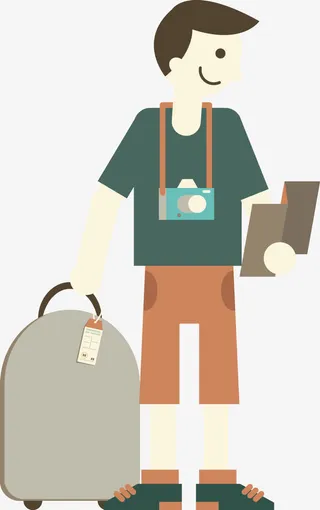 卡通人物矢量素材免抠