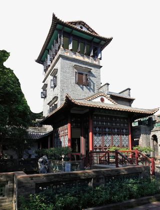 东莞可园岭南文化免抠