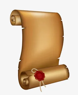 怀旧牛皮纸卷张纹理免抠