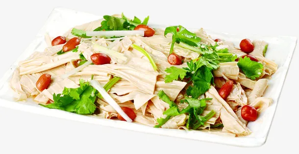 爽口老醋花生凉拌腐竹免抠