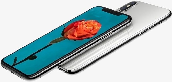 iPhone X高清机型免扣侧卧素材免抠