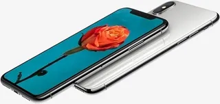 iPhone X高清机型免扣侧卧素材免抠