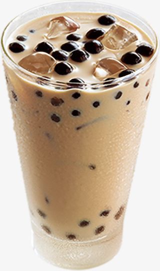 醇香冰镇珍珠奶茶免抠