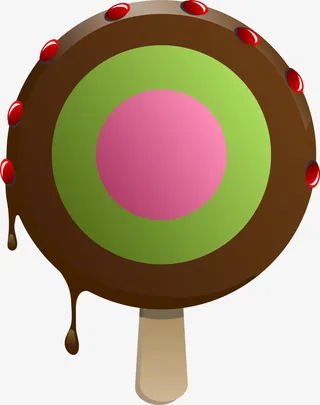 卡通水果雪糕免抠png装饰图案免抠