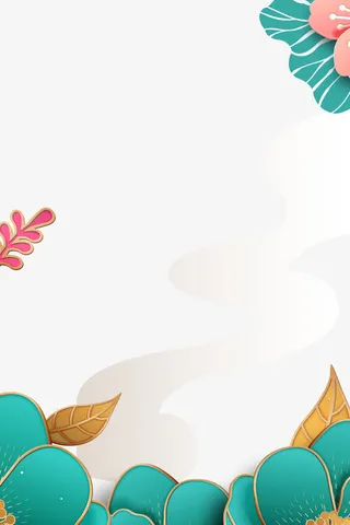 3D立体纸雕装饰免抠