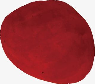 红褐色水彩笔刷免抠