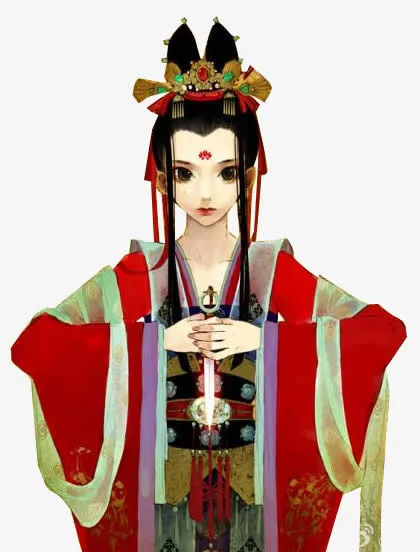 古代美女免抠