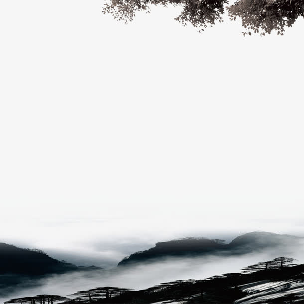 山河素材图免抠