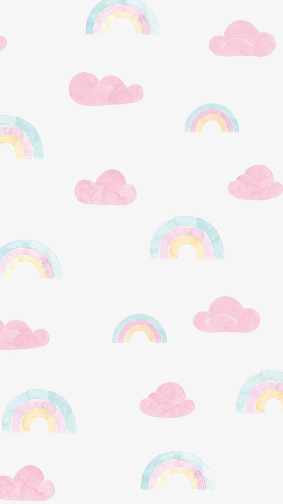 彩虹印花免抠