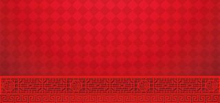红色中国风印花背景高清