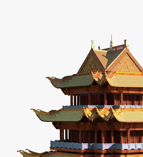 中国大气楼阁免抠