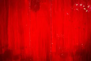 刷红漆的木板免抠