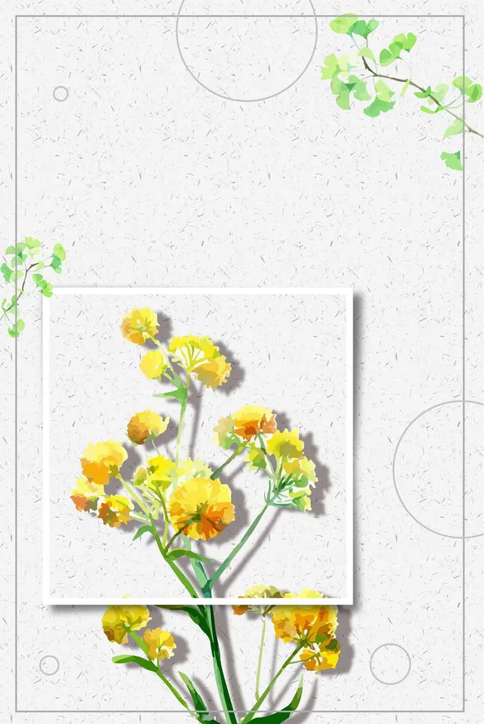 简约小清新文艺广告高清