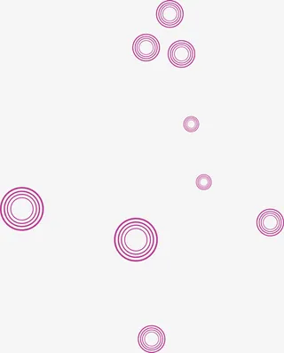 彩色动感圆形免抠