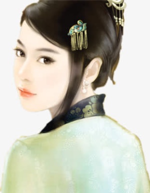 古代美女免抠