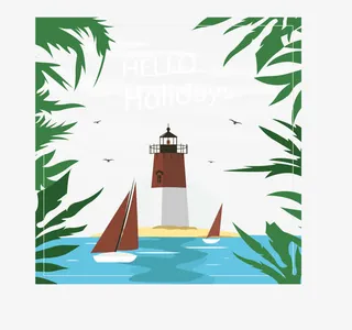 你好假期我来了免抠