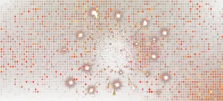 免抠装饰炫酷光点免抠