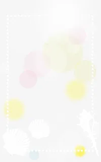 白色梦幻海洋框架免抠