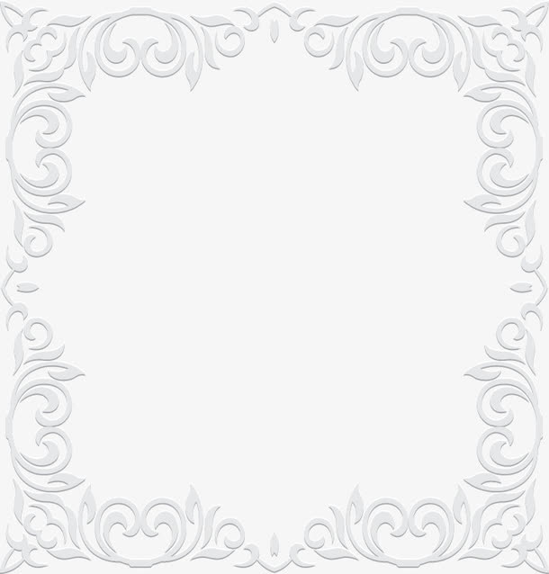 立体复古花纹免抠