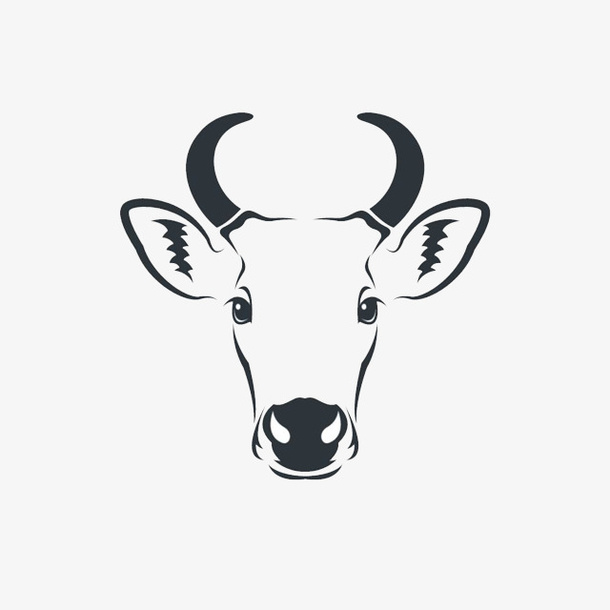 免抠牛头logo免抠