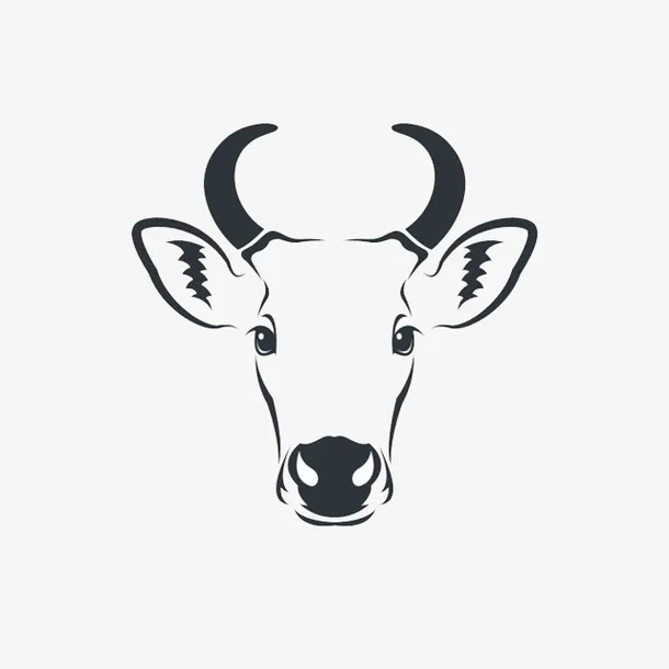 免抠牛头logo免抠