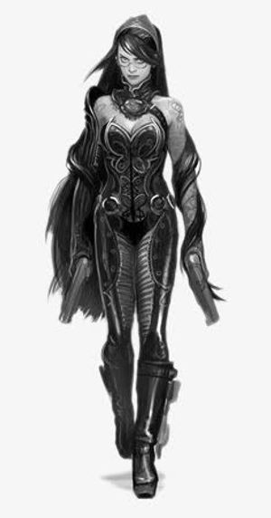 暗黑女枪手免抠