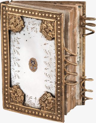 手绘复古相册本子免抠