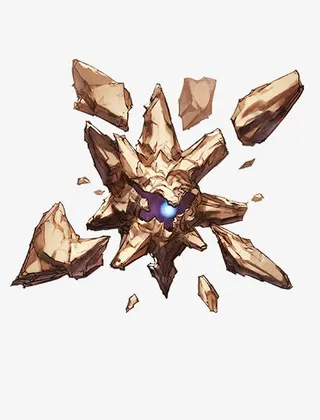 爆炸卡通碎石免抠