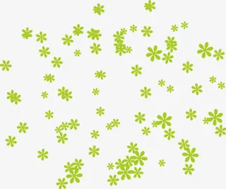 小碎花喜庆名片模板免抠