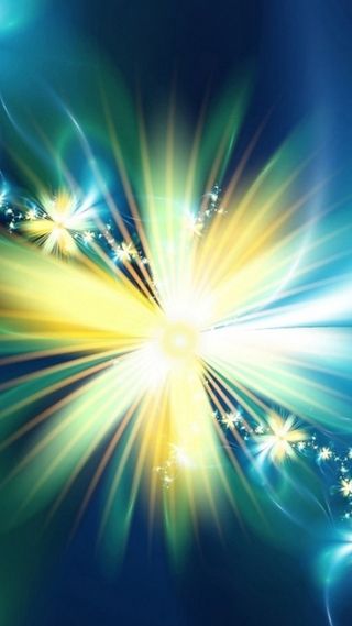 抽象花朵盛开H5背景高清