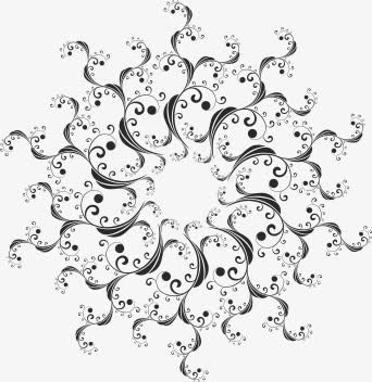 边框角花底纹素材免抠