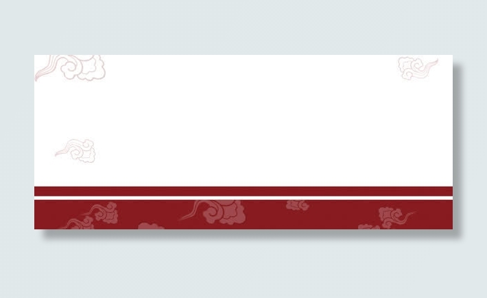 红色中国风免抠