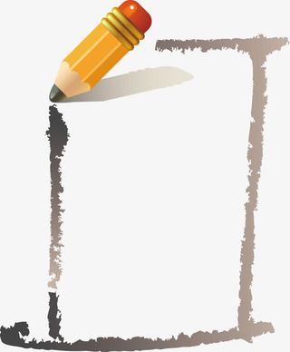 奖状纸质边框免抠