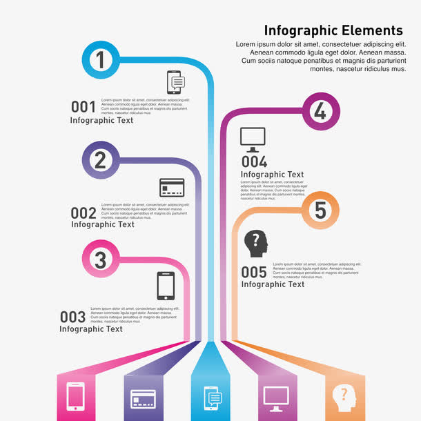 目录图表设计模板图片免抠装饰ppt元素