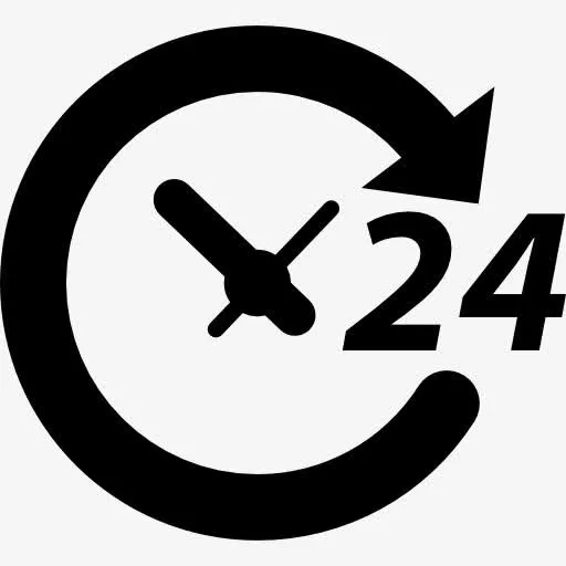 24小时图标免抠