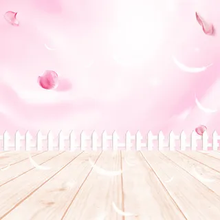 粉色花瓣主图背景素材高清