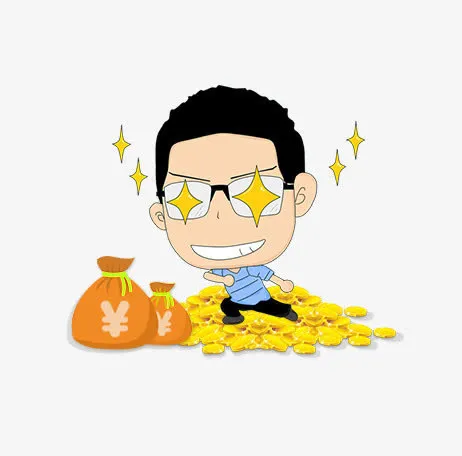 眼睛放光的男孩免抠