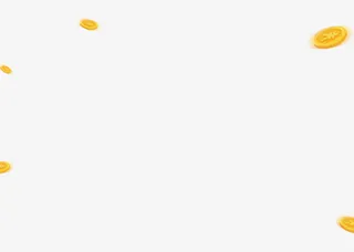 漂浮金币素材免抠