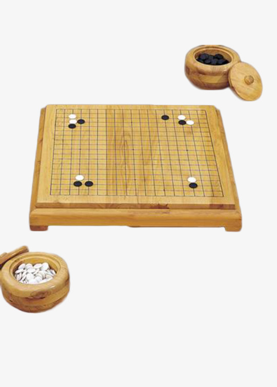 围棋 手绘 下棋 棋盘 对弈免抠