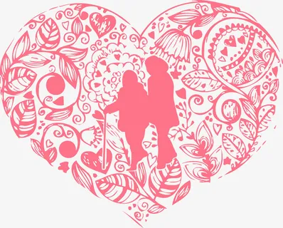 母亲节剪纸免抠