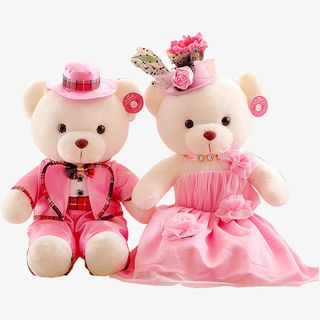 粉色可爱花娃娃免抠