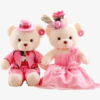 粉色可爱花娃娃免抠