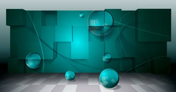 创意立体空间商务海报矢量图高清 创意立体空间商务海报矢量图高清