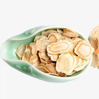 晒干西洋参片免抠