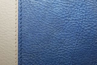 蓝色皮革纹理背景