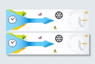 卡通科技机械时间高清设计图高清