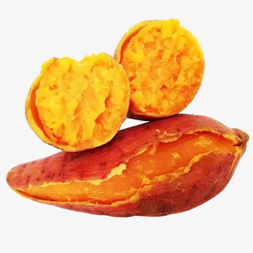 彩色质感装饰红薯设计图免抠