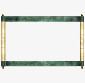 创意中国风国学边框元素免抠