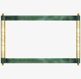 创意中国风国学边框元素免抠