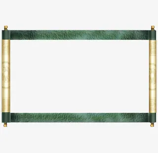 创意中国风国学边框元素免抠